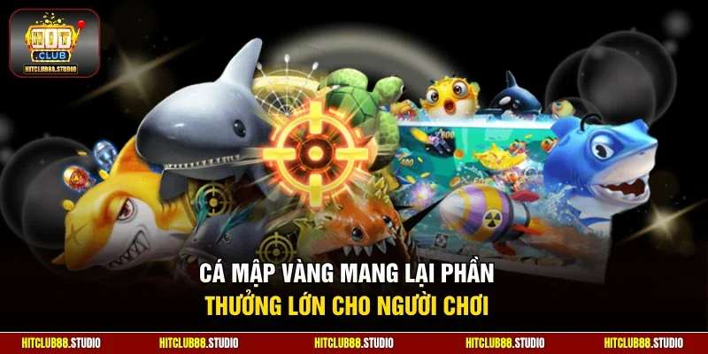 Cá mập vàng mang lại phần thưởng lớn cho người chơi