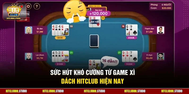 Sức hút khó cưỡng từ game xì dách Hitclub hiện nay